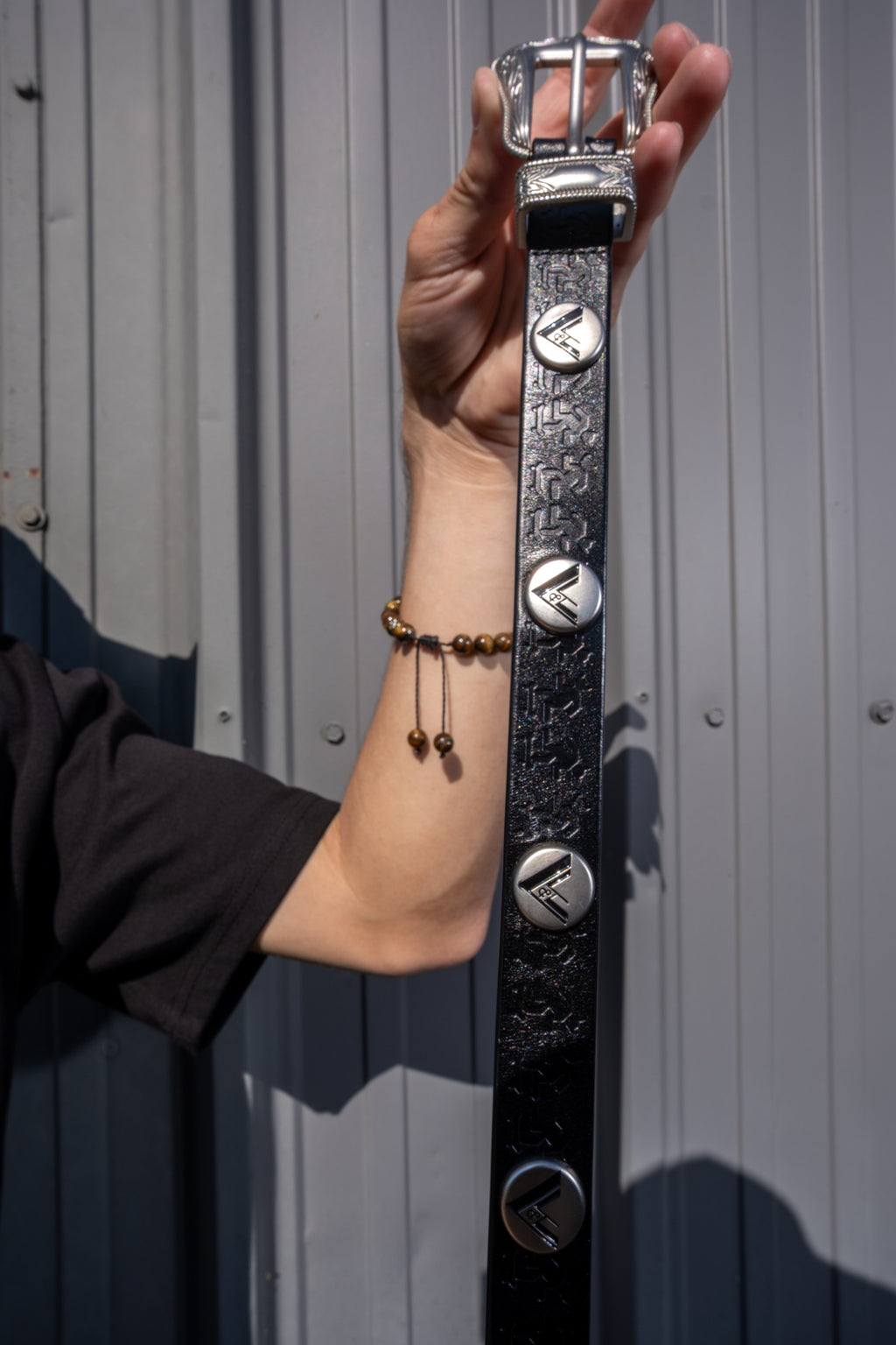 STUDDED BELT.