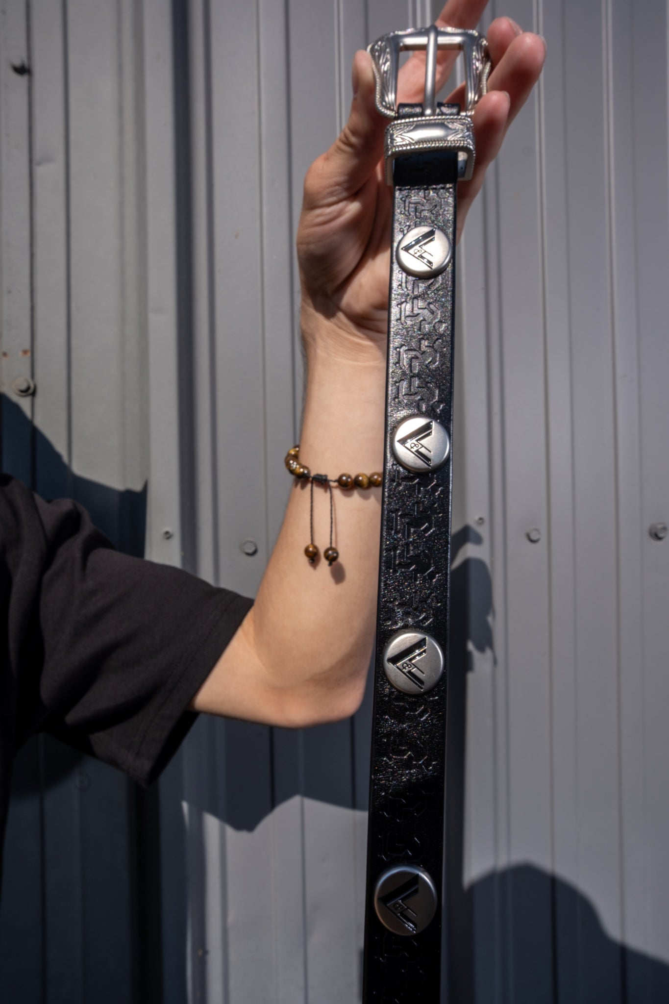 STUDDED BELT.